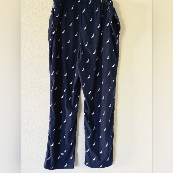 Nautica Men's Pajama Pants 100% Polyester Sleepwear Size XXL Blue Lounge Wear - Picture 2 of 10